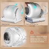 Litière autonettoyante pour chat Électrique Cat Litter Box Autonettoyante Automatique XXL avec APP Litière électrique fermée pour grands chats (Type A)