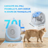 Catlink Baymax-Lite Litière autonettoyante pour Chat contrôle de la santé de Votre Chat télécommande APP, Anti-Blocage, Anti-Odeur, 4 Modes de Nettoyage, Convient pour Les Chats de 1,5 à 10 kg